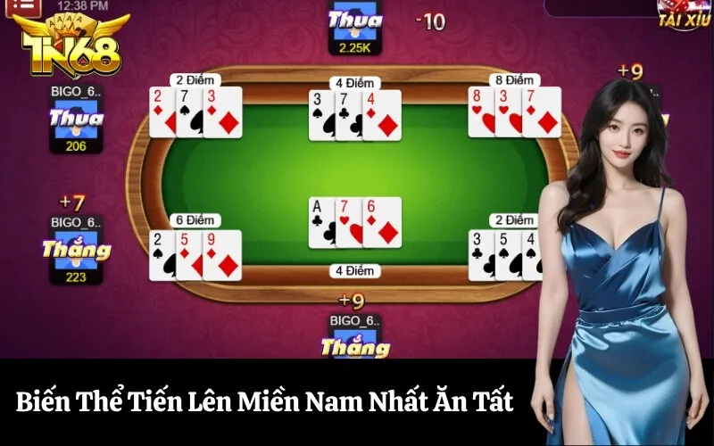 Biến Thể Tiến Lên Miền Nam Nhất Ăn Tất
