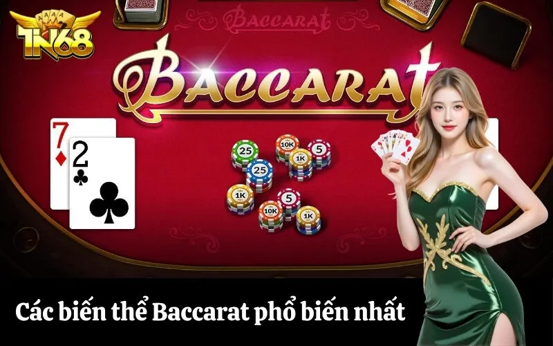Các biến thể Baccarat phổ biến nhất