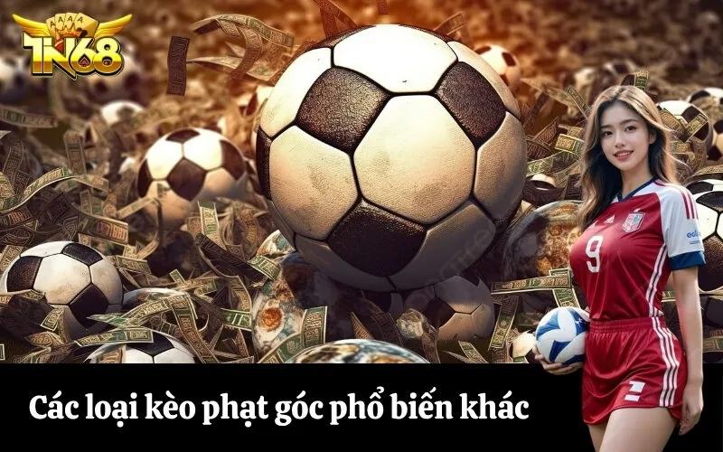 Các loại kèo phạt góc phổ biến khác
