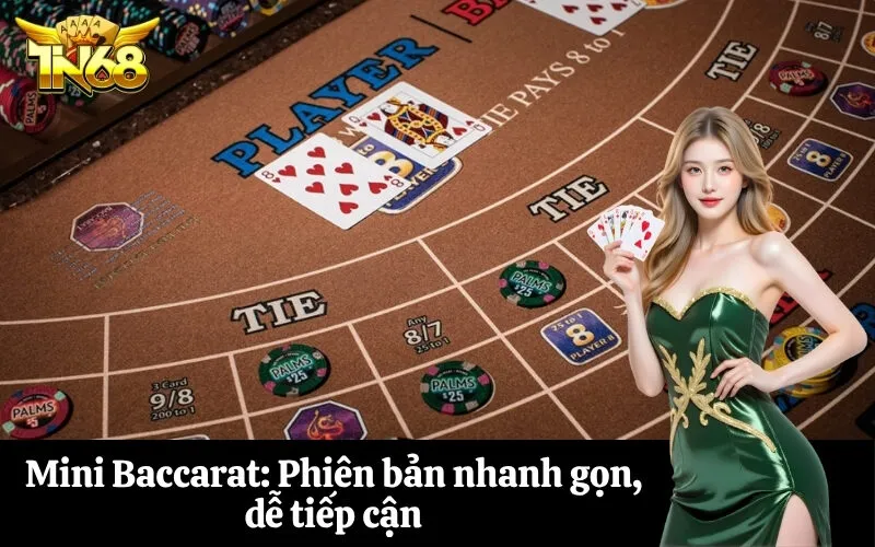 Mini Baccarat Phiên bản nhanh gọn, dễ tiếp cận